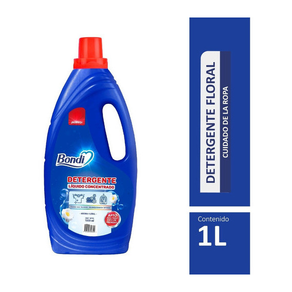 Detergente Bondi Liquido 1l - L