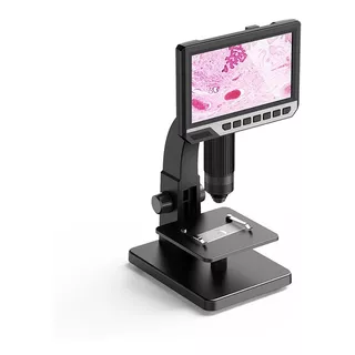 Microscopio Digital Usb Lcd 7  2000x Lentes Intercambiables