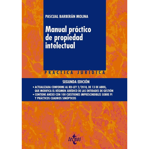 Libro Manual Prã¡ctico De Propiedad Intelectual