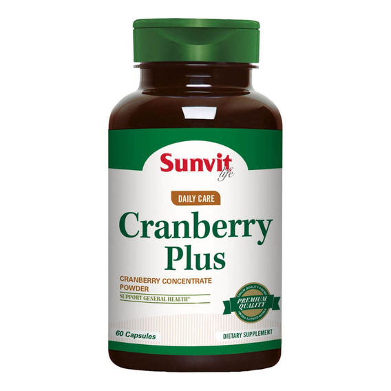 Cranberry Plus - 60 Caps Sabor Sin Sabor