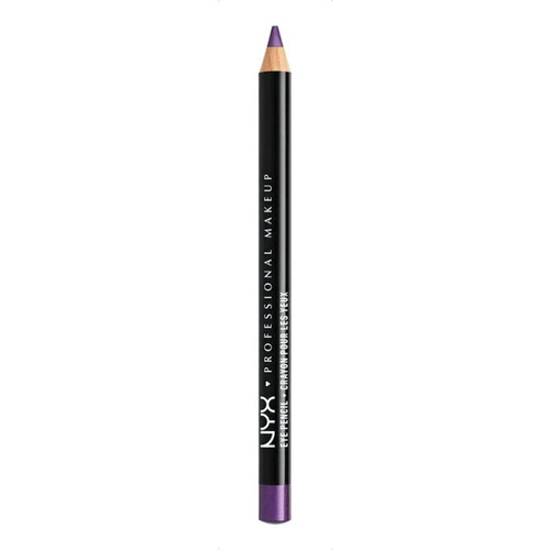 Lápiz delineador de ojos NYX Professional Makeup Slim Eye Pencil color purple