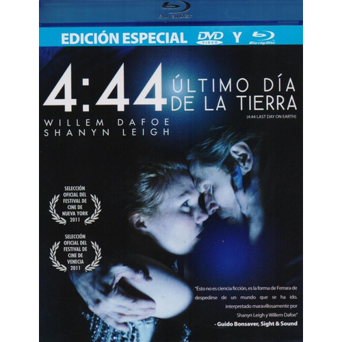 4:44 El Ultimo Día Tierra Willem Dafoe Pelicula Blu-ray  Dvd