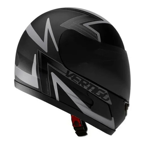 Casco Moto Vertigo Hk7 Bolt Visor Oscuro. En Color Gris Tamaño del casco XL