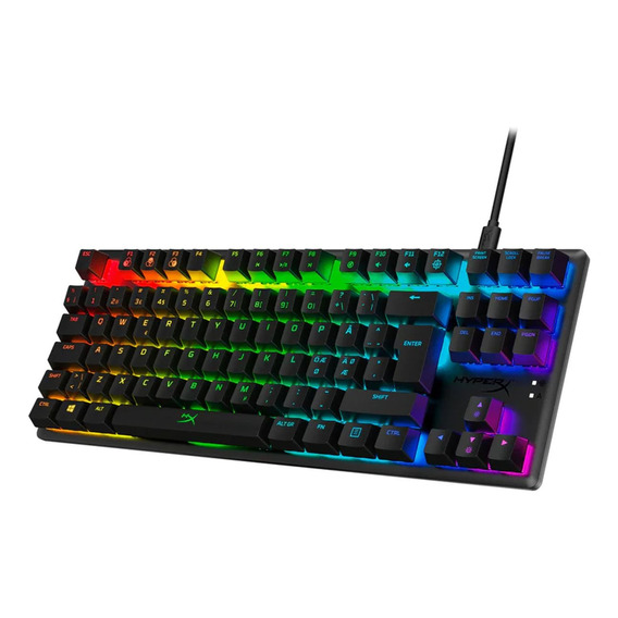 Teclado Gamer Mecánico Hyperx Alloy Origins Core Rgb / Red