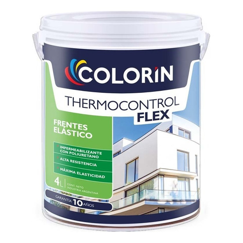 Impermeabilizante Colorín Thermocontrol Flex 20 Litros Blan