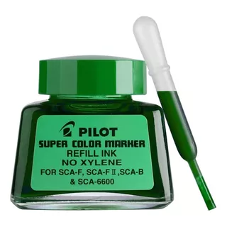 Tinta Para Marcador Permanente Pilot Frasco 30 Ml Con Gotero