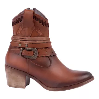 Bota Casual Maquech Café Para Mujer 0858