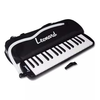 Melodica Leonard M32a 32 Notas Con Funda - Colores Color Negro