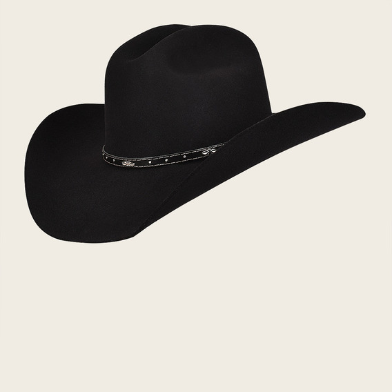 Sombrero Cuadra Unisex De Lana Negro