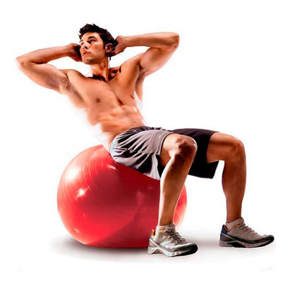 Balón Pilates Terapia Yoga Pelota Gym Ball 65 Cm Abdominales