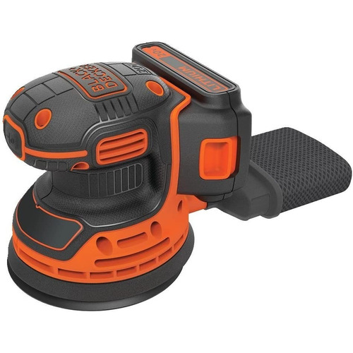 Lijadora Inalambrica Black+decker Orbital 20v Con Batería Color Negro