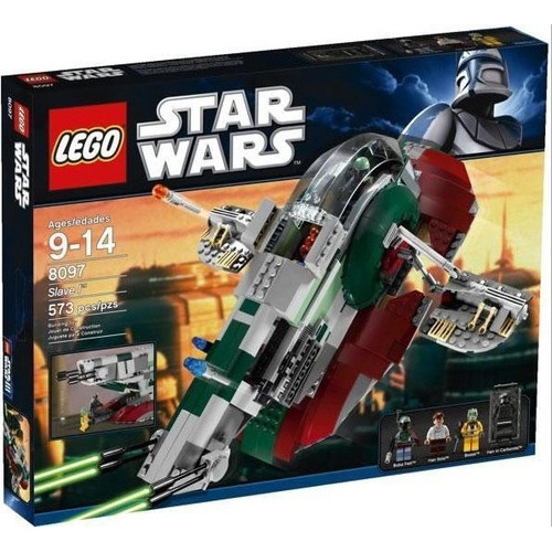 Lego Star Wars 8097 Slave 1 Sellado Boba Fett 573 Pzs