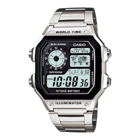 Reloj Casio Ae1200whd-1avdf Cuarzo Hombre