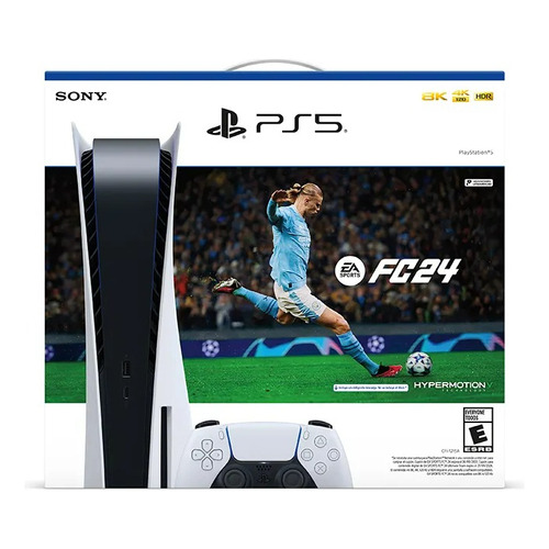 Sony Playstation 5 Standard 825gb Ea Sports Fc24 Blanco