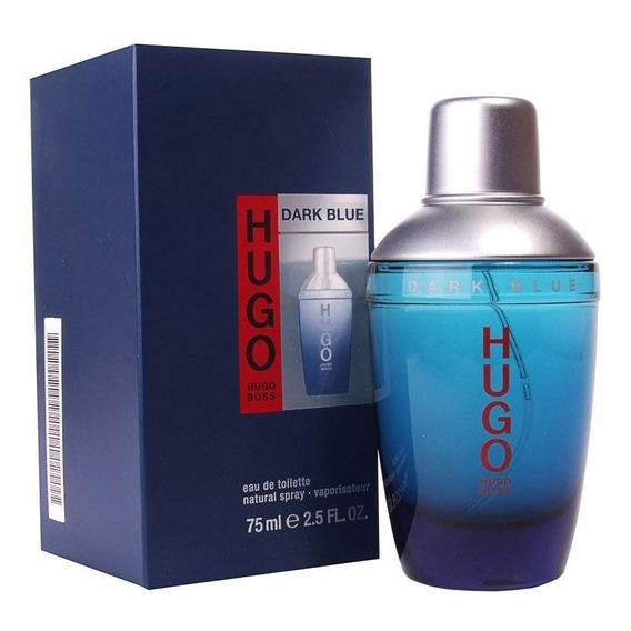 Perfume Dark Blue Hombre De Hugo Boss Edt 75ml Original