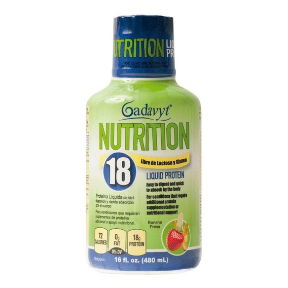 Gadavyt Nutrition 18 (480 Ml) Proteína Liquido