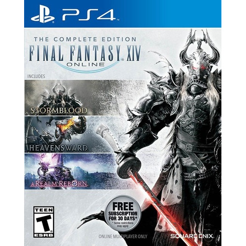 Final fantasy XIV Online  Complete Edition Square Enix PS4 Físico