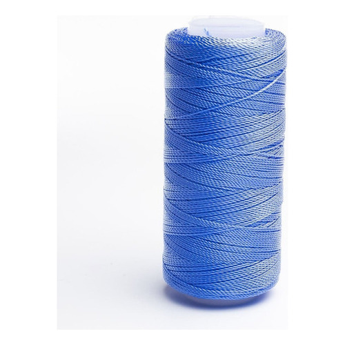 Caja 6 Pzs Hilo Crochet Nylon Sedificado Selanusa Color Azul Royal