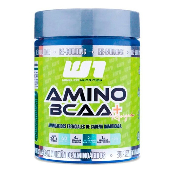 Amino Bcaa 600 Grs. 60 Servicios Winkler Nutrition Sabor Melón Tuna