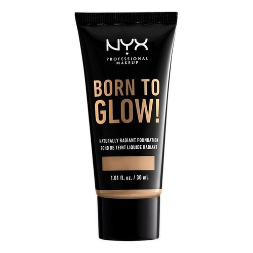 Base de maquillaje en líquida NYX Professional Makeup BORN TO GLOW Natural Base Líquida De Maquillaje Nyx Born To Glow Natural - 30ml tono vainilla - 30mL 30g