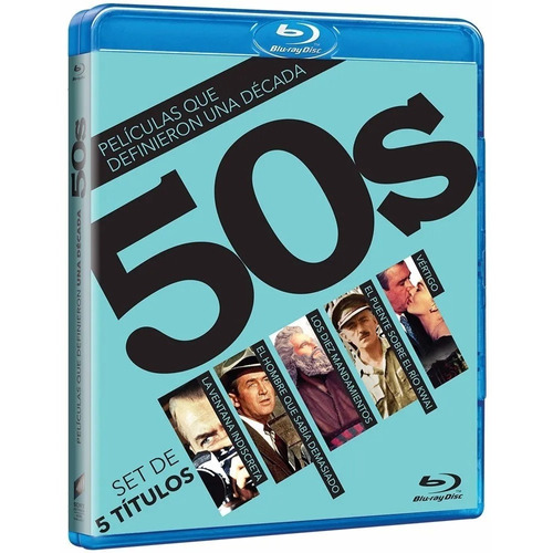 Decada 50s Coleccion 5 Peliculas Boxset Blu-ray