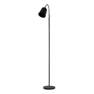 Lampara Pie Velador Portatil Negro Febo E27 Led