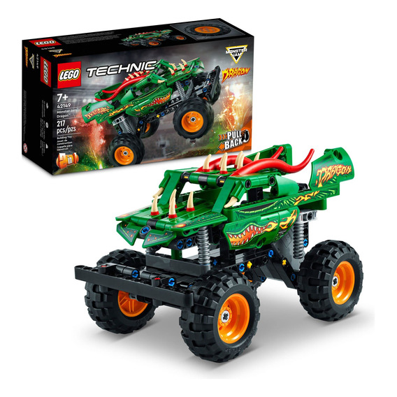 Monster Truck De Juguete Lego Technic Monster Jam Dragon 421