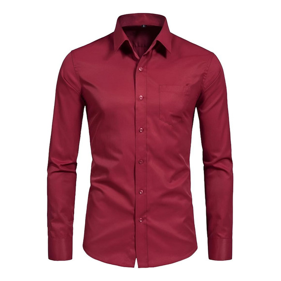 Camisa Casual De Vestir Hombre