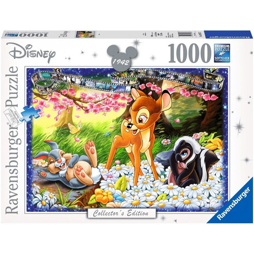 Rompecabezas Ravensburger Disney: Bambi 1000 Pzas