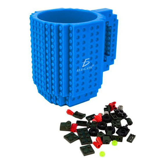 Taza Bloques De Construcción C/1 Kit Piezas Compatible