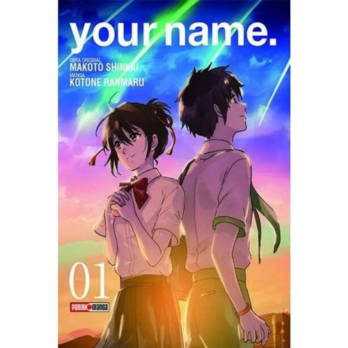 Your Name: Your Name, De Makoto Shinkai. Serie Your Name, Vol. 1. Editorial Panini, Tapa Blanda, Edición Panini En Español, 2017