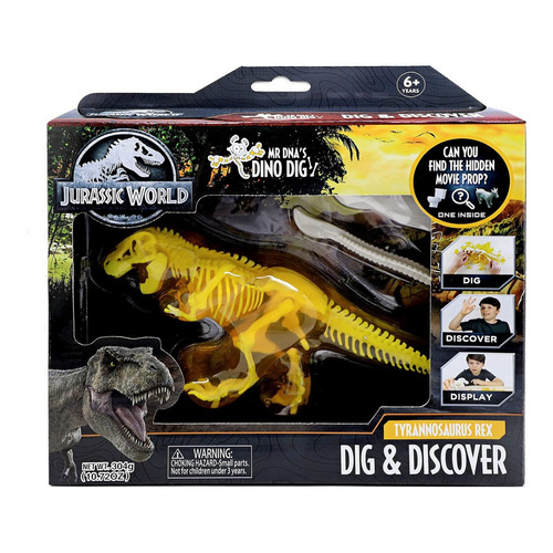 Jurassic World Dig Y Discover T Rex Dinosaurio Tiranosaurio