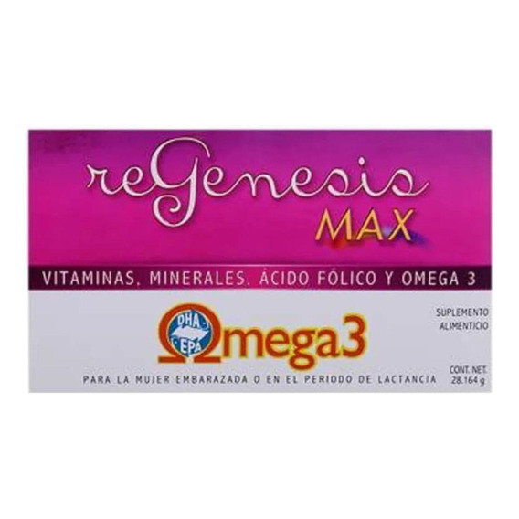 Regenesis Max Caja Con 30 Cápsulas