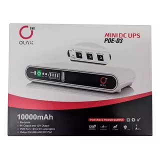 Mini Ups Olax Poe-d3 10.000ma