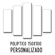 Cuadro Personalizado Poliptico 150x100 Tela Tu Foto Aqui