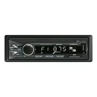 Estéreo Para Auto Mercury Ms-10bt Con Usb, Bluetooth Y Lector De Tarjeta Sd Am/fm