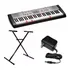 Teclado Organo Casio Lk 130 Es + Fuente + Soporte