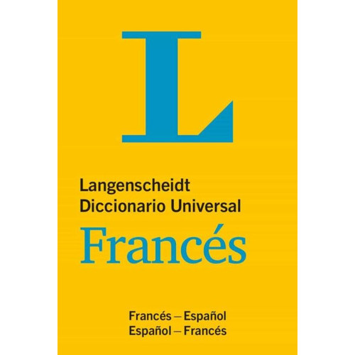 Langenscheidt Diccionario Universal Frances-español-frances, De 0.0. Editorial Langenscheidt, Tapa Blanda, Edición 0.0 En Español, 0