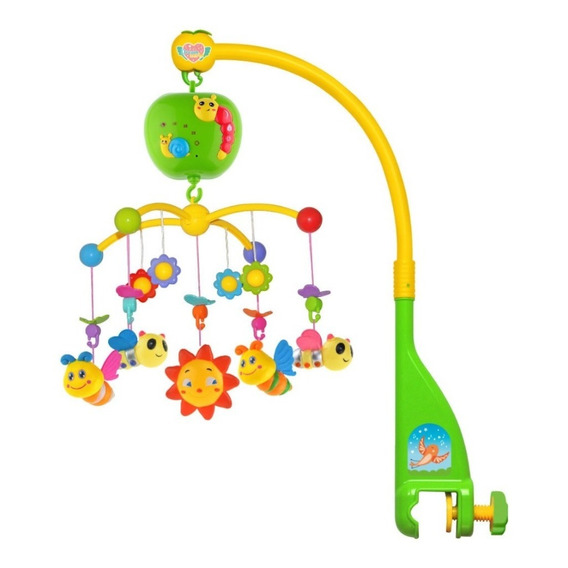 Movil Cunero Proyector Cuna Luz Para Bebe Musical Zippy Toys