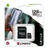 Tarjeta de memoria Kingston Canvas SDCS2/128GB Canvas Select con adaptador SD 128GB