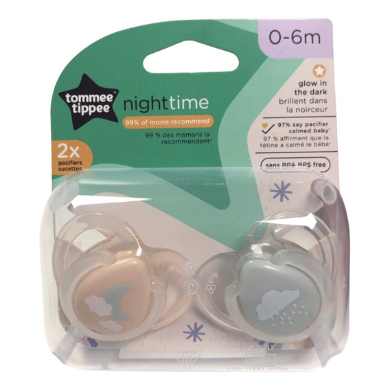 Chupete Nightime Tommee Tippee 0-6m/6-18m/18-36m Surtido