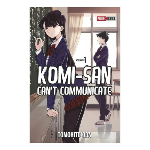 Komi Can't Communicate de Tomohito Oda Editorial Panini Manga Español Tomo 1