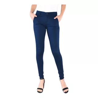 Pantalon Oggi Jeans De Gabardina Para Dama Chinos Skinny 