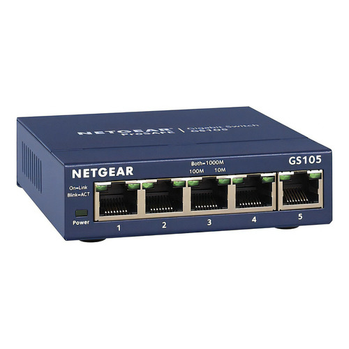 Netgear Switch Gigabit Ethernet No Gestionado De 5 Puertos