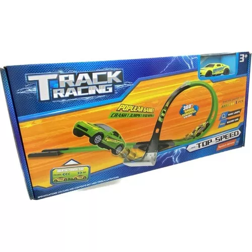 Hot Wheels Pista Looping de Velocidade X9285 Mattel em Promoção na