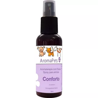 Aromaterapia Com Florais Aromapets Conforto By Samia 120ml