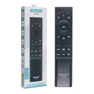 Controle Remoto Para Tv Samsung Smart 55 Uhd 4k Sem Voz 9177