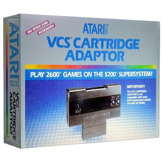 Conversor Adaptador De Atari 5200 A Cartuchos De 2600 Nuevo