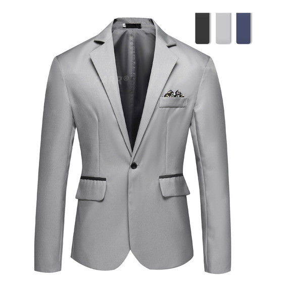 Blazer De Hombre Slim Fit Senior Business Gentleman  Moda 