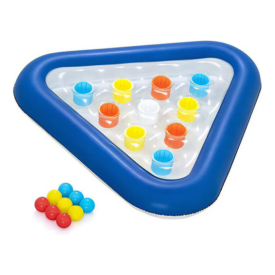 Juego Inflable Para Piscina Pong Champion Mod. 52560